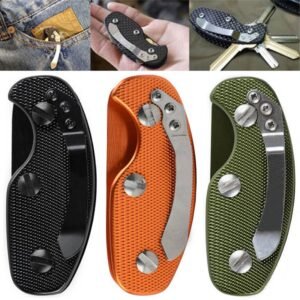 Multifuction Keychain Tools Folding Keys Organizer EDC Holder Pocket Aluminum Key Bar EDC Outdoor Survival Tool